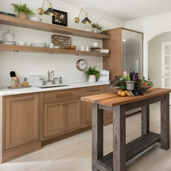 A photo of a kitchen remodel.